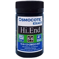 Осмокот 50 мл. Exact Hi End 5-6 мес. NPK 15-9-12+2MGO+ МЭ