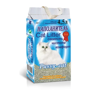 Наполнитель Pussy-cat цеолитовый 4,5л